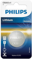 Baterie Philips Lithium CR2032 1 buc Blister 