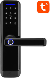 Blocare digitala inteligenta Avatto ZSDL-A270-B-ALI-6072 Zigbee neagra 