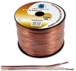 Cablu Difuzor Cu Transparent 0.35mm Rola 100m