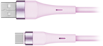 Cablu Silicon USB-USB Tip C 1m Simplu Kruger&matz 