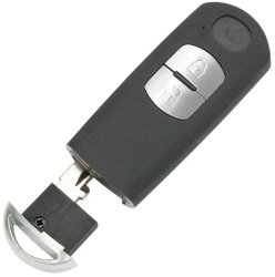 Carcasa cheie auto compatibila cu Mazda 2 3 5 6 CX-3 CX-5 CX-7 CX-9 RX-8 MX-5 2 butoane model 2012-2018 Lamela canelura mijloc 