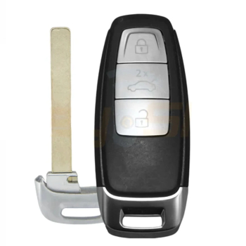 Carcasa Cheie Auto Techstar Compatibila cu Audi modele A6 C8 A7 A8 Q8 3 butoane 