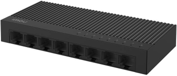 Comutator porturi Lan Imou 8 porturi 100 Mb/s SF108C. 