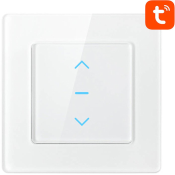 Comutator Smart pentru Rulouri cu Wifi Avatto N-cs10-w Tuya alb 