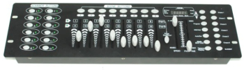 Controller Klausstech Profesional Cu 192 Canale D.s.e 8 Scene Presetate 240 Scene Programabile Control Audio Afisaj Digital Design Comp 
