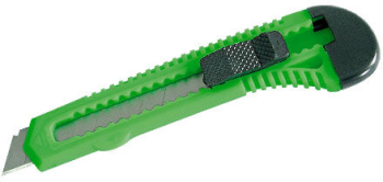 Cutter plastic 18mm cu blocator si lama glisanta 