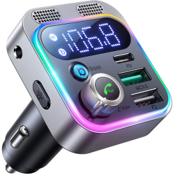 Dispozitiv audio auto cu conectivitate USB si USB-C de la Joyroom 