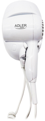 Hair Dryer Putere 1600W Adler Alb 