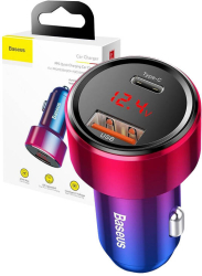 Incarcator auto Baseus Magic USB + USB-C QC 4.0 PD 45W 