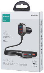 Incarcator auto cu 5 porturi USB pentru telefon Joyroom Jr-CL03 Pro