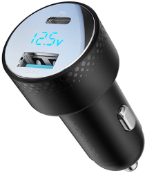 Incarcator Auto Joyroom Negru cu 53w si Mufa Tip C 