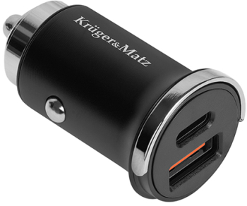 Incarcator Auto Usb Tip C Qc Pd 30w Kruger&matz 