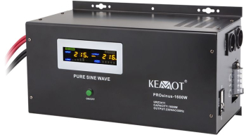 Invertor Ups Sinus Pur 1600w 12v Kemot Pentru Centrale Termice 180 275v Ac Tensiune De Iesire 230v Ac +/- 8