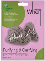 Masca faciala vegana purifianta si clarifianta cu cenusa vulcanica Simply When 23 ml 