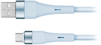 Micro USBbrCompatibilitate dispozitive cu port micro USBbrLungime 1 metrubrMaterial silicon durabilbrBrand Kruger&matz/p no 