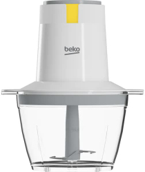 Mini tocator Beko CHP62522W 500 W 0.5 L 1 viteza 2 cutite otel inoxidabil Alb 