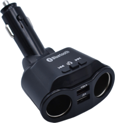 Modulator Auto Klausstech Handsfree 2 X Usb Bluetooth Difuzor Incorporat Acumulator Incorporat Accesorii Incluse Usor De Folosit Neg 