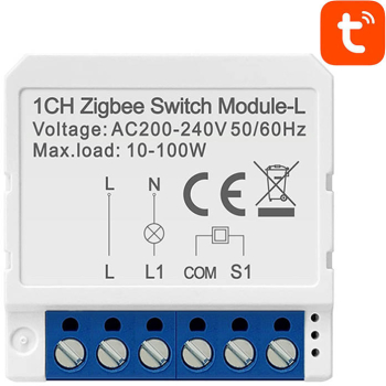 Module comutator inteligent Zigbee Avatto Lzwsm16-w1 No Neutral Tuya 