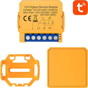 Priza inteligenta Tuya Zigbee Avatto Zdms16-2 Switch Smart 