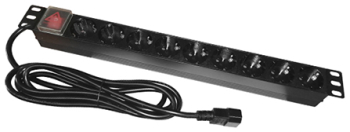 Produs Bara Alimentare Pdu Rack 19 Inch 9 Prize 