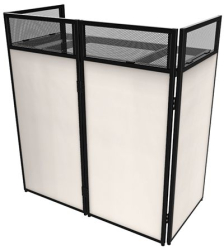 Pupitru DJ Portabil cu Husa Transport 110cm 