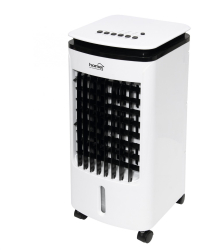 Racitor De Aer Portabil 80 W Telecomanda Inclusa 3 Moduri De Functionare Lamele Pentru Directionarea Aerului Temporizator Alb 