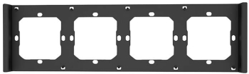Rama pentru Switch M5 80 Cuadruplu 4-straturi Sonoff M5-4c-80-f grafit/negru 