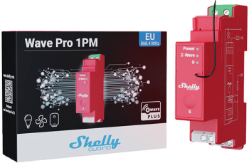 Releu cu masurare de energie Shelly Qubino Pro 1pm. 
