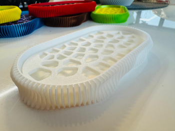 Savoniera 3D model Wave Alb 