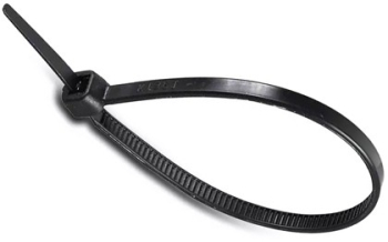 Set 100 fasete negru prindere 2.5mm/20cm - rezistente 