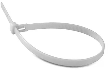 Set 100 Fasete Prindere 2.5mm/10cm - Alb Rezistenta 8kg 