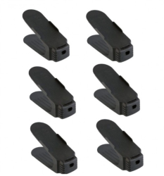 Set Organizator Pentru Incaltaminte Klausstech 6 Piese Material Plastic Potrivit Pentru Toate Tipurile De Incaltaminte Usor Negru 