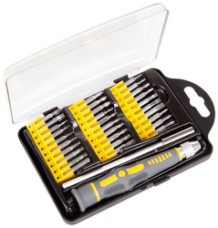 Set Surubelnita si Biti Varfuri Precizie 32 Piese 