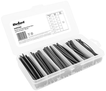 Set Tuburi Termocontractabile Flexibile Negre 170 - CB-HFT 