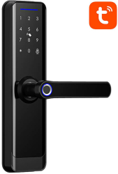 Sistem de blocare digitala inteligent Avatto Zigbee negru 