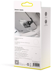 Suport auto pentru ochelari Baseus Platinum tip cleme negru. 