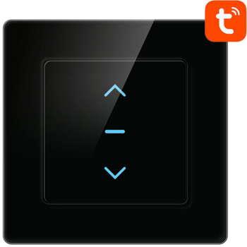 Switch inteligent pentru rulouri cu WiFi de la Avatto. Controlat prin Tuya. 