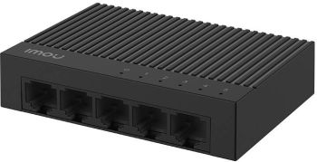Switch retea LAN Imou 5 porturi la viteza de 100 Mb/s. 