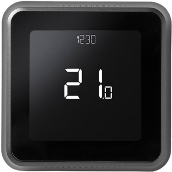 Termostat Inteligent Profesional Cu Fir Si Wifi Interfata Cu Ecran Tactil Tehnologie Geofencing Functie Programare 7 Zile Design Compact 