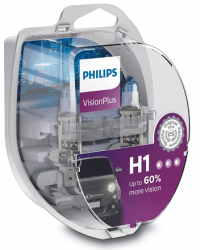 titlu Set 2 Faruri Auto H1 Philips Vision Plus 