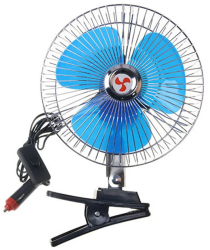 Ventilator auto KlaussTech cu clema fixare 