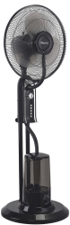 Ventilator cu Pulverizare Vapori de Apa si Umidificare Negru Putere 75W Diametru 40cm 3 Viteze
