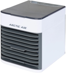 Ventilator de Birou KlaussTech 10 W 3 Viteze Lumina LED ambientala Rezervor 750 ml Lungime 150 mm Arie acoperire 2 m² Alb/Negru 
