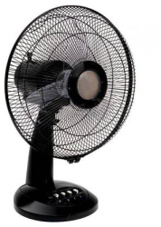 Ventilator De Masa Klausstech 40 W Oscilare Cuplabila Diametru Palete 30 Cm Putere Reglabila 3 Trepte Cap Cu Unghi De Inclinare Reglabi 