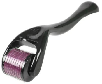 Aparat masaj facial dermaroller pentru regenerarea pielii 1200 ace din titan 0.50 mm 