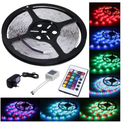 Banda Led Klausstech Cu Telecomanda Si 300 Leduri lungime 5 M 