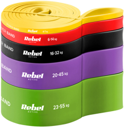 Banda Rezistenta 5 Set 4-55kg TPE Power Rebel Active 
