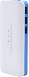 Baterie Externa Klausstech Afisaj Digital 3 Iesiri Usb 20000 Mah Alb/albastru 