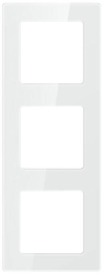Cadru priza Triple Frame Avatto N-ts10-frame-w3 alb 