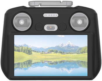 Carcasa de protectie din silicon Puluz pentru Dji Rc 2 negru